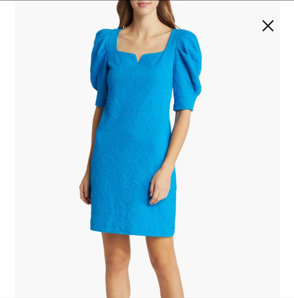 Lilly Pulitzer Feona Puff Sleeve Dress, Sz S